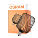 Osram Decor Straw E27 Special Filamento Chiara 3.5W 110lm - 818 Bianco Molto Caldo | Dimmerabile - Sostitutiva 15W