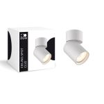 D'Lite Soffitto Faretti Clio Bianca Inclinabile| Adatto per 1x GU10