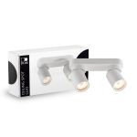 D'Lite Soffitto Faretti Clio Bianca Inclinabile| Adatto per 2x GU10