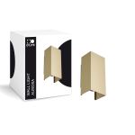 D'Lite Luce Da Parete Aurora Oro Up & Down 6.5W 500lm - 830-840 CCT | IP54