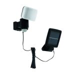 Eglo Luce Da Parete Casabas Solar Nero 5W 470lm - 865 Luce Del Giorno | IP44