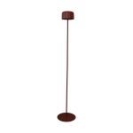 Eglo Lampada da terra Roccanova-L Solar Acciaio Arancione 2W 270lm - 830 Luce Calda -  | IP44 - Dimmerabile al tocco - USB-C