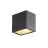 SLV Sitra S Luce Da Parete Aluminium Grigio 6.2W 620lm - 830-840 CCT | Esterni - IP44