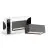 D'Lite Luce Da Parete Bello Nero Up & Down 12W 850lm - 830 Luce Calda - | IP54