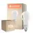 Confezione Multipack 10x Ledvance Classic LED E27 Pera Filamento Ghiaccio 18W 2452lm - 827 Bianco Molto Caldo | Dimmerabile - Sostitua 150W