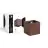 D'Lite Luce Da Parete Nova Rust Up & Down 4.9W 480lm - 830 Luce Calda -  | IP54 - Angolo del fascio regolabile