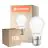 Confezione Multipack 10x Ledvance Classic LED B22 Pera Ghiaccio 3.4W 470lm - 827 Bianco Molto Caldo | Sostitutiva 40W