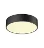 SLV Medo Pro 30 Parete e Luce da soffitto Aluminium Nero Il Giro 10W 1250lm - 930-940 CCT | IP50 - Miglior Resa Cromatica - Dali Dimmerabile 