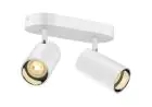 SLV Asto Aluminium Faretti Bianca | Adatto per 2x GU10