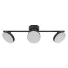 Ledvance LED Decor Faretti Moon Acciaio Nero 16W 840lm - 830 Luce Calda - 