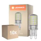 Confezione Multipack 10x Ledvance Performance LED Capsule Chiara G9 4.2W 470lm - 827 Bianco Molto Caldo | Sostitutiva 40W