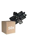 Confezione Multipack 50x Noxion GST - Compatibile T - Connettore - 1 Maschio + 2 Femmina - 3 pole 1,5mm2
